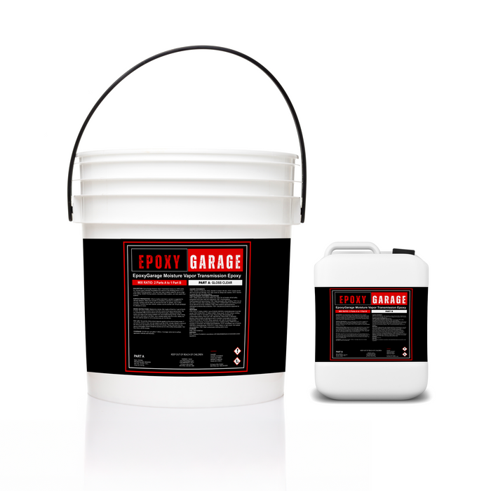 Epoxy Garage MVT Kit- 100% Solids Moisture Vapor Transmission Epoxy Kit