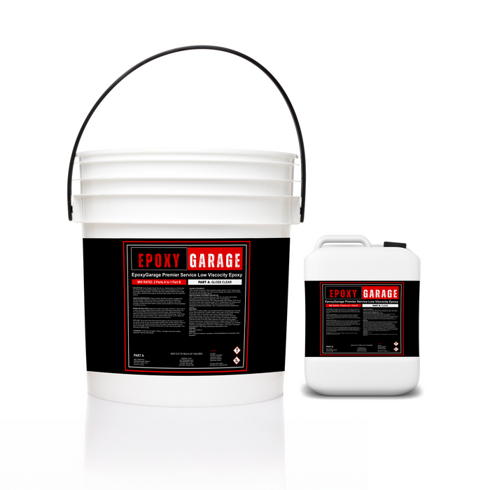 EpoxyGarage Premier Service Low Viscosity Epoxy Kit