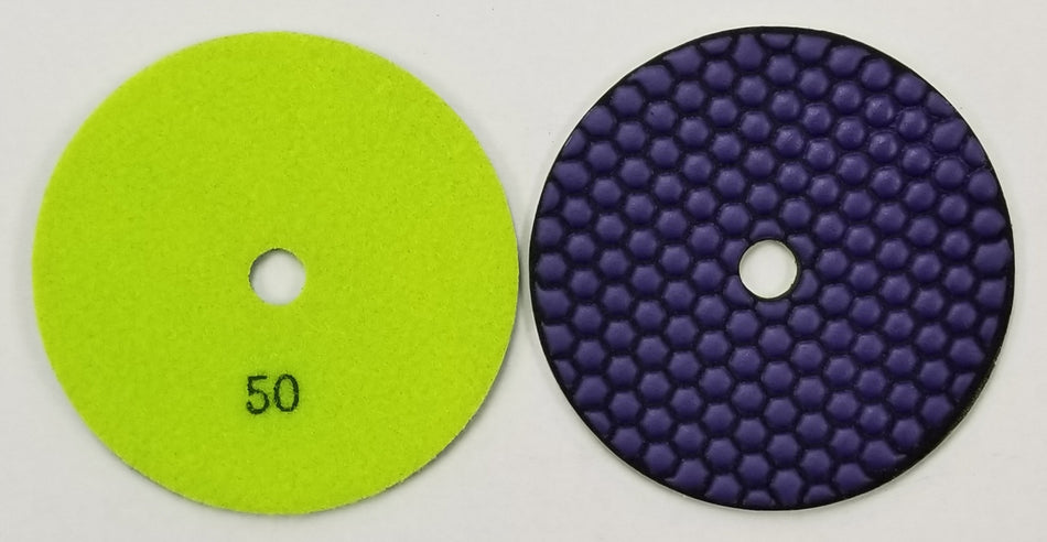 honeycomb Style Polishing Pads for Concrete and Stone