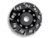 16 Grit Spike Seg Coating Removal Cup Wheel – efficient epoxy floor prep tool with 20 segments for smooth coating removal