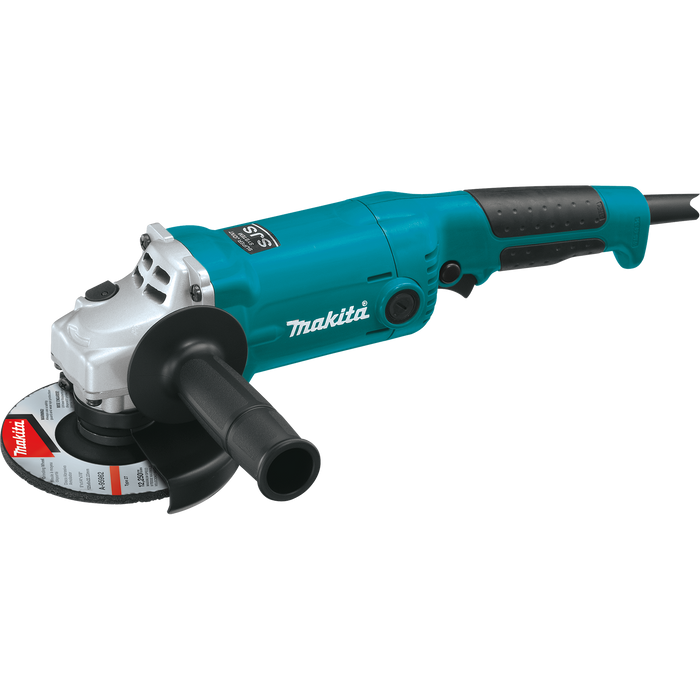 MAKITA GA5020Y 5" ANGLE GRINDER, NON LOCKING TRIGGER