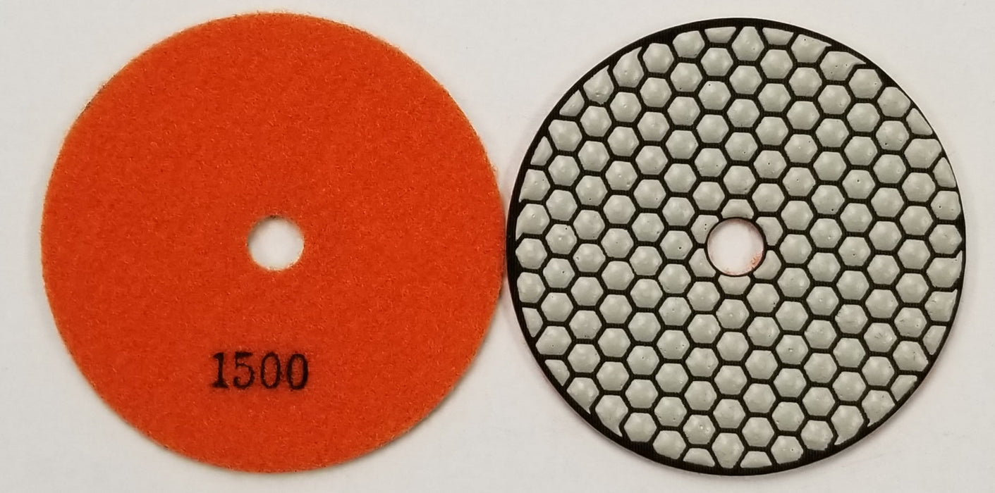 Honeycomb Polishing Pad – professional-grade resin pad in size and grit options