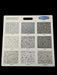 Resinwerks Flake Sample Board – Marble & Stone Blends (Ash, Slate, Briar, Juneau, etc.)

