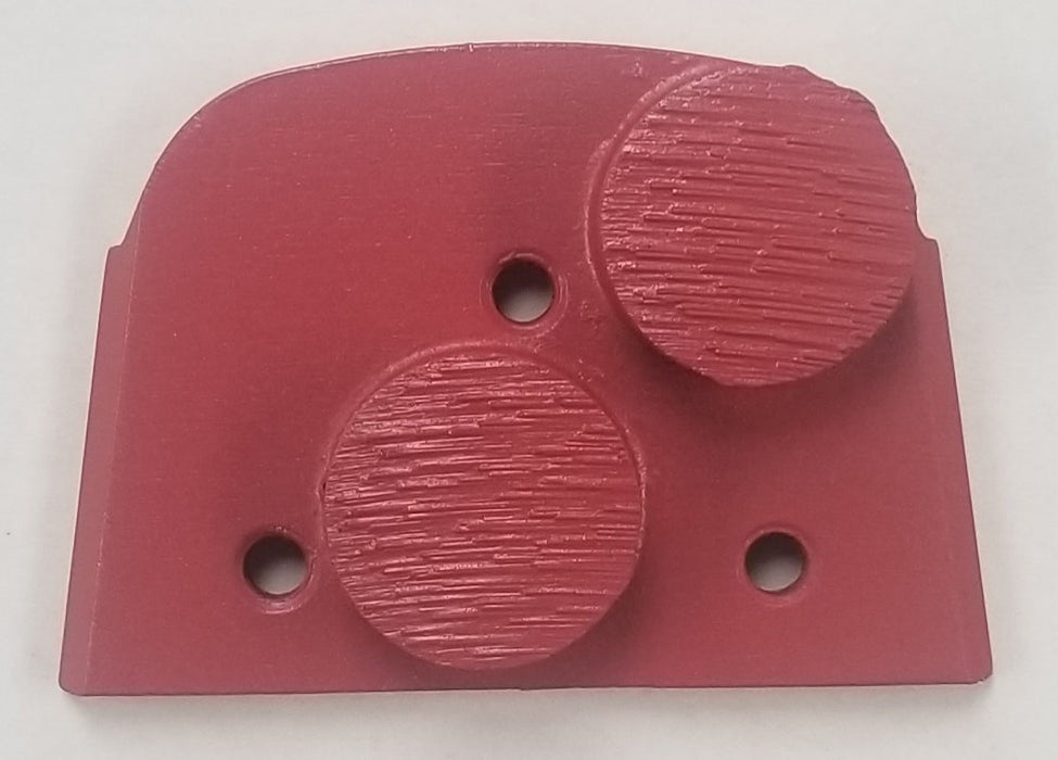 Soft Bond Double Segment Slide-Mag Diamond Tooling for aggressive prep work