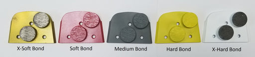 Slide-Mag Round Segment Diamond Tooling – versatile options for grinders and polishers