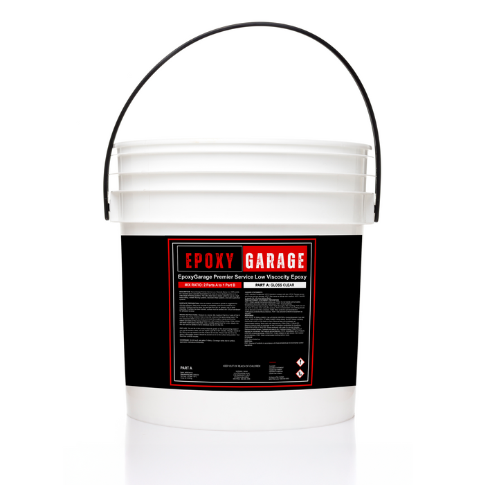 EpoxyGarage Premier Service Low Viscosity Epoxy Part A