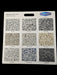 Resinwerks Flake Sample Board – Signature Blends (Wombat, Gravel, Shoreline, etc.)