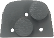 Medium Bond Double Segment Slide-Mag Diamond Tooling for durable polishing