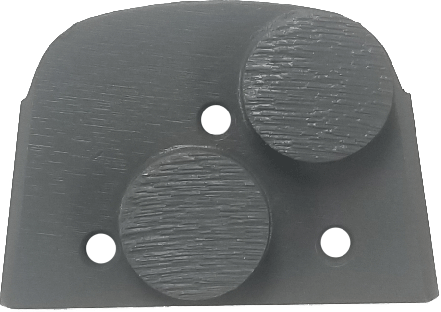 Medium Bond Double Segment Slide-Mag Diamond Tooling for durable polishing