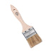 2-inch White Bristle Chip Brush – disposable tool for precise epoxy trimming