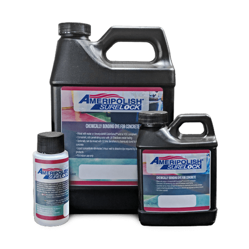 Ameripolish SureLock Dye – Terra Cotta (1-Gallon) for Concrete Coloring